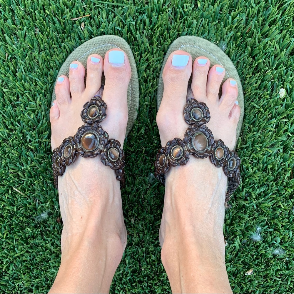 Clara Barson flip flips Size 37